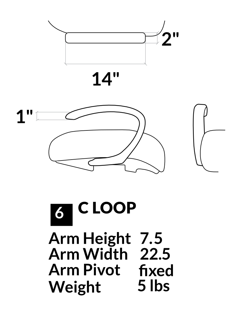 6 - C Loop Arms